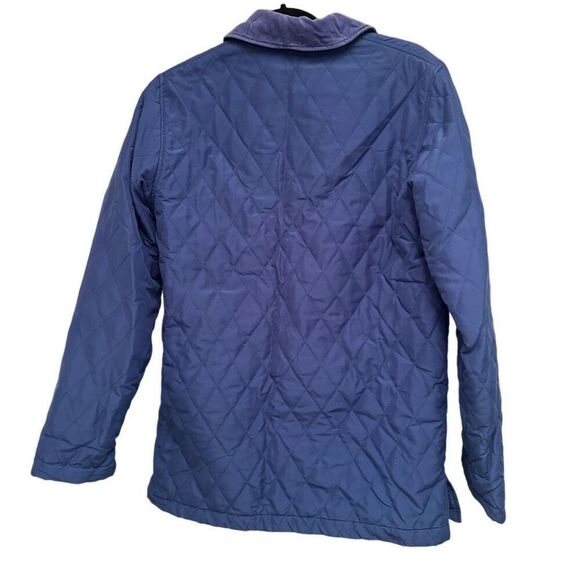 Lilly Pulitzer periwinkle snap front quilted jacket - size s - Picture 2 of 7